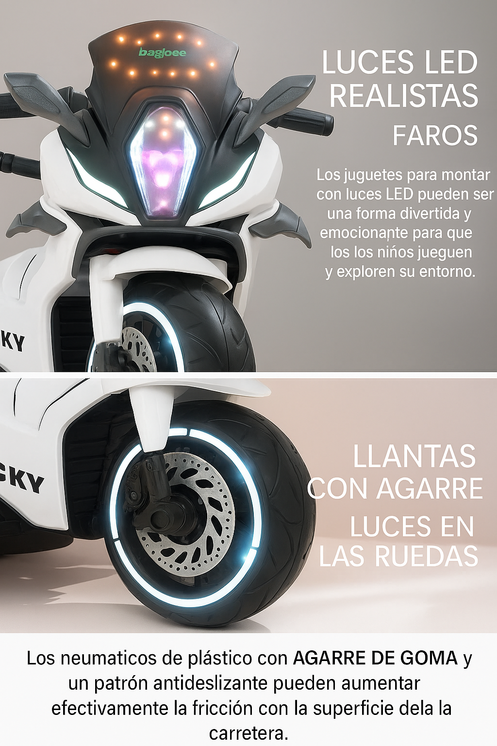 MOTO ELECTRICA KIDS