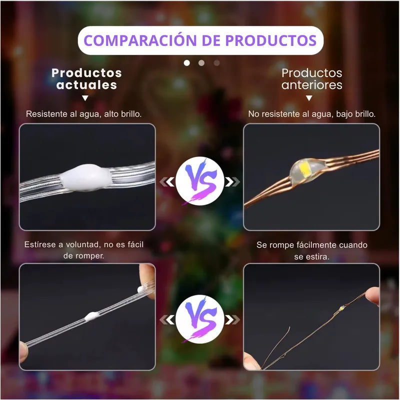 LUCES NAVIDEÑAS CON RGB